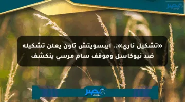 «تشكيل ناري».. إيبسويتش تاون يعلن تشكيله ضد نيوكاسل وموقف سام مرسي ينكشف